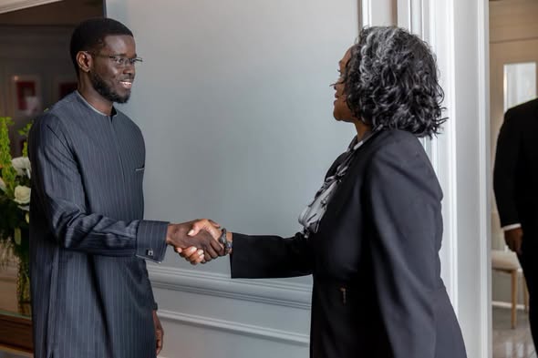 Washington : Diomaye a reçu une délégation du Corporate Council on Africa