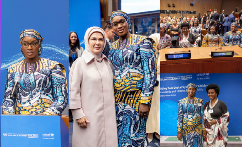 ASSEMBLÉE GÉNÉRALE DE L’ONU : Marie Khone Faye plaide pour un espace numérique plus sûr pour les enfants