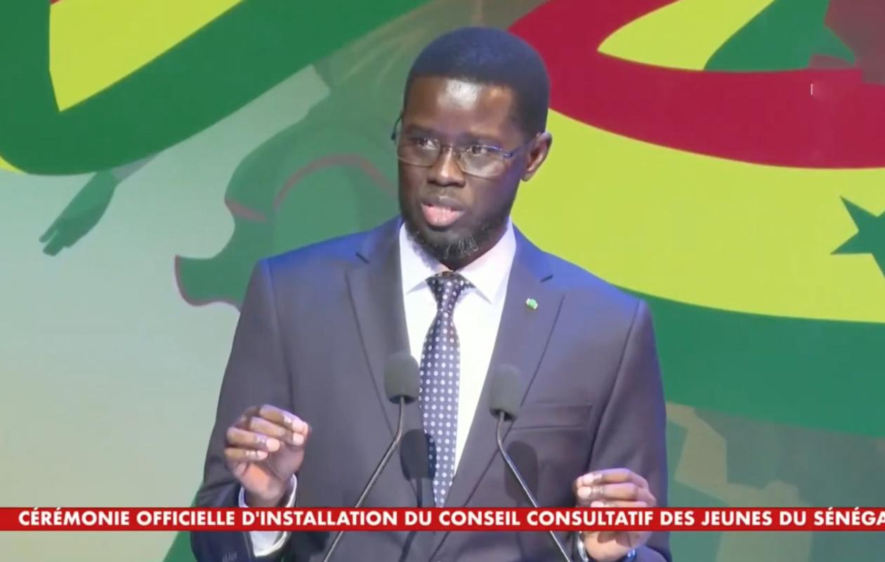 INSTALLATION DU Conseil consultatif des Jeunes du Sénégal Diomaye Faye gonfle à bloc les jeunes