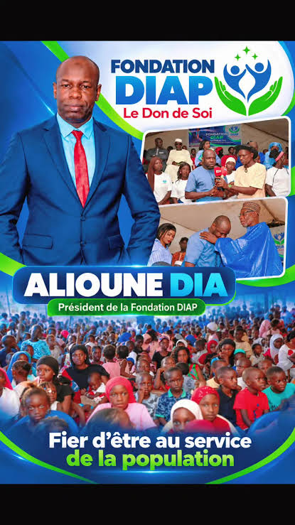 MOUVEMENT « DIAP LE DON DE SOI » Plus de 1000 kits scolaires offerts aux élèves par Dr Alioune Dia à Rufisque