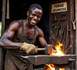 les premiers rois d'afrique etaient des forgerons .