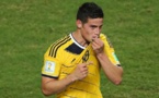 James Rodriguez inquiète la Colombie avant le Japon