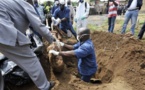DEGATS COLLATERAUX DU TER: Le corps de l’érudit Thierno Amadou Maal exhumé nuitamment et transporté à son village natal de Bokidiawé