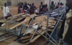 GALA DE LUTTE LUC NICOLAI: Une tribune du stade municipal de Mbour s’effondre
