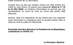 [Document] Gratuité facture : Les clients woyofal recevront 13 350 f