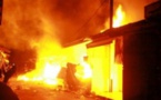 Incendie à Thies : 2 millions FCFA et des bijoux en or emportés par les flammes