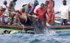 Accords de pêche: En colère, des pêcheurs marchent pour l'expulsion des bateaux étrangers