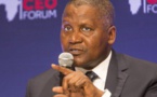 Le groupe du milliardaire nigérian Aliko Dangote avait lancé la construction d'une cimenterie pour un coût de 180 milliards de francs CFA (275 millions d'euros)