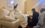Thierno Bocoum reçu par Serigne Mountakha et Moussa Nawel à Touba