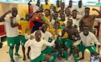 QUALIFIÉS A LA COUPE DU MONDE :Les Lions célèbrent la victoire dans une ambiance festive dans les vestiaires
