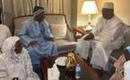Médinatoul Mounawara : le Khalife Cheikh Mahi Niass reçoit la visite du président Macky Sall.