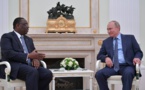 MISSION DE PAIX :Macky Sall en Russie sur invitation de Vladimir Poutine, la rencontre aura lieu à Sotchi