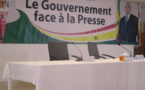Abdoulaye Daouda Diallo, Mamadou Talla et  Dame Diop, face à la presse à 10 heures