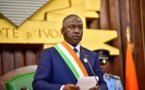 Bictogo fait une allocution à l’Assemblée
