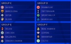 Tirage Ligue des Champions:La composition des groupes