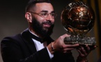 BALLON D'OR FRANCE FOOTBALL 2022 Karim Benzema sacré