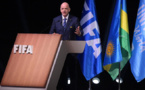 SANS CONCURRENT: Gianni Infantino est réélu président de la Fifa jusqu'en 2027