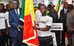 COUPE DU MONDE EN ARGENTINE :Le Premier ministre et ministre des Sports Amadou Ba a remis le drapeau national aux Lions U20