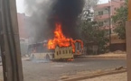 Liberté 6 : Deux bus de Dakar Dem Dikk incendiés