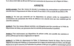 Dakar : le gouverneur interdit la circulation des motos jusqu’à demain mardi