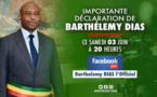 Barthélemy Dias va faire une « importante » déclaration à 20h