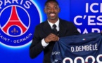 Ousmane Dembélé signe au PSG jusqu'en 2028