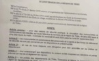 Région de Thiès: Le gouverneur interdit la circulation des motocyclettes et cyclomoteurs de zéro heure à 5 heures.