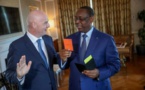Gianni Infantino reçu par Macky Sall à New York