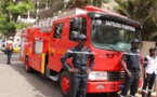 Sapeurs-pompiers à Tivaouane et Thiénaba