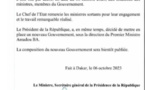Le Président Macky Sall met fin aux fonctions des ministres,remaniement gouvernemental en vue