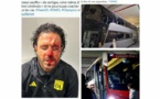 Marseille-Lyon annulé après de violents incidents visant le bus lyonnais