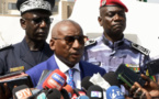 VISITE DU MINISTRE DE L'INTÉRIEUR AU CAMP ABDOU DIASSÉ : Me Sidiki Kaba satisfait des moyens d’intervention, de la puissance de répression et de riposte de la police