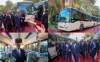 LE PARC DE DAKAR DEM DIKK GONFLE : Macky Sall réceptionne en fanfare 370 nouveaux bus d’une valeur de près de 40 milliards devant les grilles du Palais