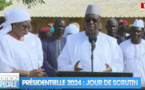 1ère RÉACTION DU PRÉSIDENT MACKY SALL  après son devoir citoyen