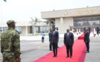 L’arrivée du président Diomaye Faye à Abidjan lors de sa visite officielle en Côte d’Ivoire .