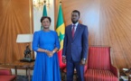 Oulimata Sarr présidente de l’ITIE a été reçu en audience au palais hier pour recueillir les orientations du Président Bassirou Diomaye Faye.