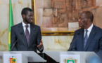 VISITE D'AMITIÉ ET DE TRAVAIL EN CÔTE D'IVOIRE DU PRÉSIDENT DE LA RÉPUBLIQUE : Diomaye Faye magnifie le travail de Ouattara et propose la reprise de la grande Commission mixte de coopération entre le Sénégal et la Côte d’Ivoire