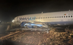 SORTIE DE PISTE D'UN AVION DE AIR SÉNÉGAL AFFRÊTÉ PAR LA COMPAGNIE TRANSAIR : La catastrophe évitée de peu, des blessés enregistrés, une enquête ouverte