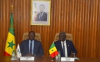 Assemblée nationale : . Le président Amadou Mame Diop a reçu Monsieur Abdoulaye Soma, président par intérim du Comité Interparlementaire de l’Uemoa (Cip-Uemoa)