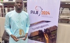 Babacar Guèye Diop du Soleil remporte le 1er Prix en presse écrite qui a eu lieu en Mauritanie.