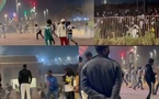POUR ENTRER AU STADE : Des jeunes forcent les portes du stade Abdoulaye Wade et reçoivent des jets de lacrymogène