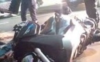 COLLISION MORTELLE À SICAP MBAO : Un scootériste, polygame, emprunte une moto, fait un violent accident et décède sur le coup