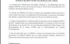 Faute de moyens financiers: Le CORED ferme provisoirement ses bureaux à la Maison de la Presse Babacar Touré