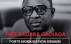 Mobilisation pour Badara Gadiaga