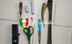 Keur Mbaye Fall : 8 personnes arrêtées avec du chanvre et des armes blanches