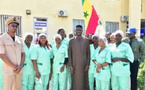 Abass Fall offre à la maternité de l’hôpital Abass Ndao ses indemnités mensuelles de Pca