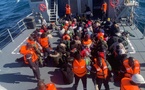 Émigration irrégulière : La Marine nationale porte secours à 93 candidats