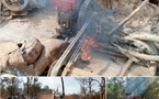ORPAILLAGE CLANDESTIN : Un vaste site démantelé à Baninkhoto, dans le département de Saraya