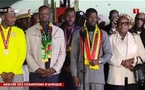  AIBD : L'ARRIVÉE DES LIONS CHAMPIONS D’AFRIQUE- LUNDI 19 JANVIER 2026