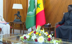 Bassirou Diomaye Faye reçoit la nouvelle cheffe de mission du FMI au sénégal
